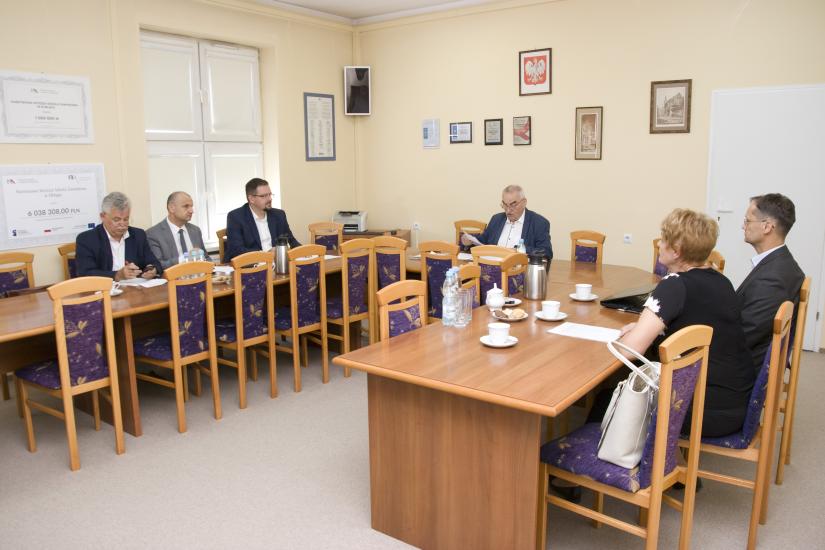 Pierwsze posiedzenie Rady Uczelni PWSZ w Elblągu