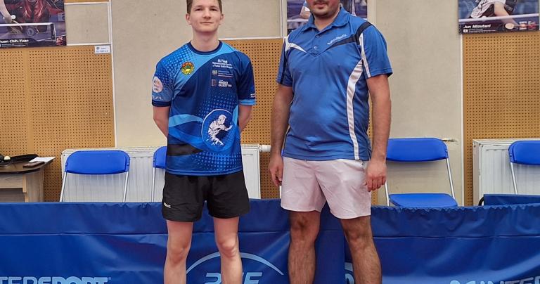 Tenis stołowy – Artem Korolchuk i Wojciech Wlazło brązowymi medalistami Akademickich Mistrzostw Pomorza