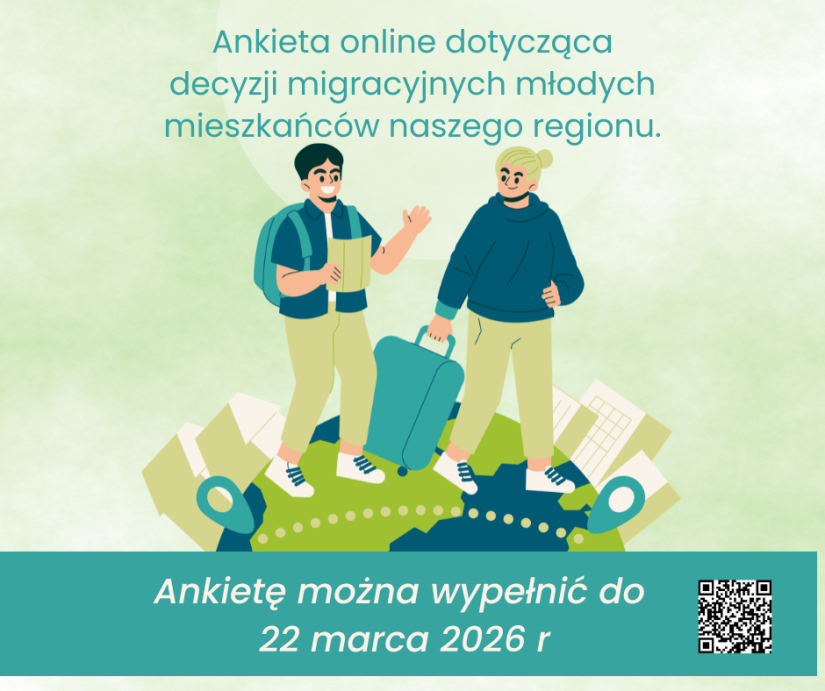 Ankieta online dotycząca decyzji migracyjnych młodych mieszkańc&oacute;w naszego regionu