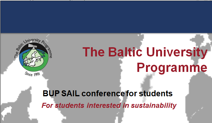 Student's SAIL conference is still open