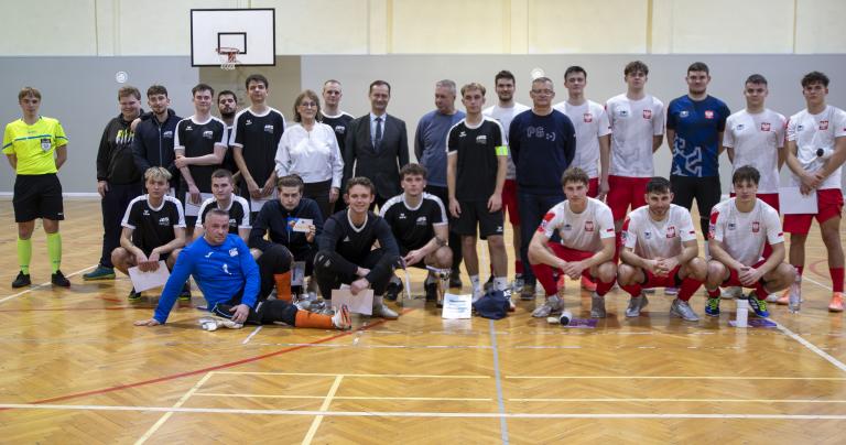 Mecz futsalu o Puchar Rektora ANS w Elblągu – walka, charakter i świetna postawa naszego zespołu