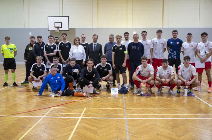 Mecz futsalu o Puchar Rektora ANS w Elblągu – walka, charakter i świetna postawa naszego zespołu