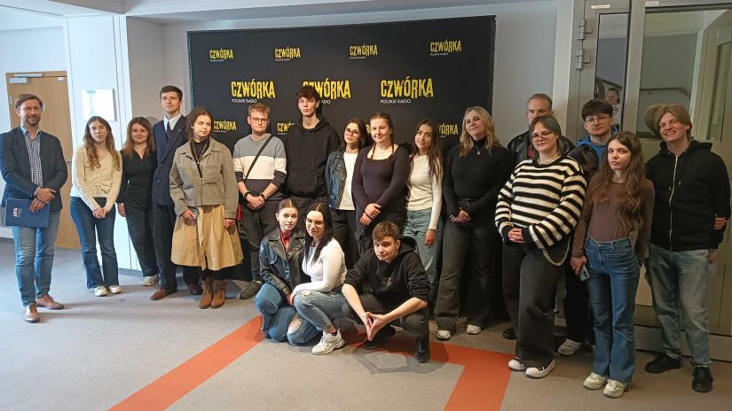 Studenci IPJ z wizytą w Centrum Edukacji Medialnej Polskiego Radia