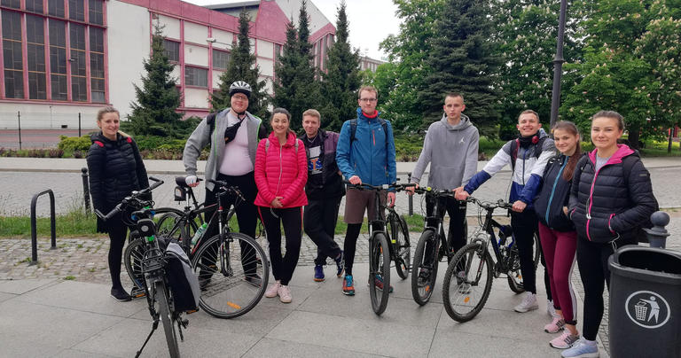 Sekcja Turystyki Rowerowej KU AZS PWSZ Elbląg „Skołowani” rozpoczęła sezon rowerowy