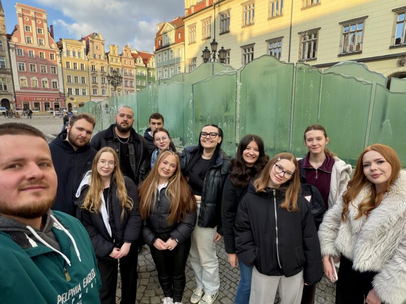Studenci SKN &bdquo;Sanitas&rdquo; uczestniczyli w wyjeździe naukowo-integracyjnym do Wrocławia