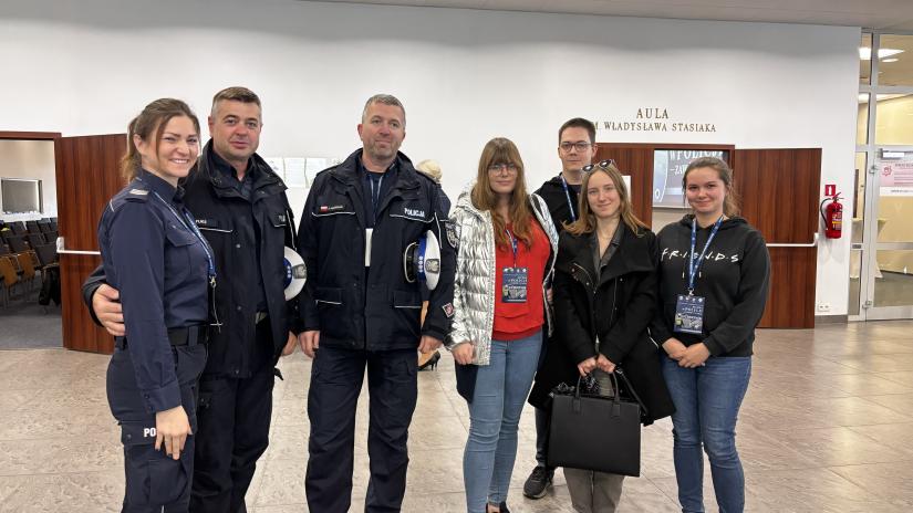 Studenci w Akademii Policji w Szczytnie