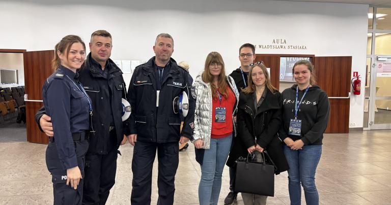 Studenci w Akademii Policji w Szczytnie