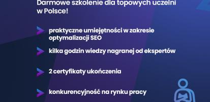 Bezpłatne szkolenie z zakresu marketingu treści, SEO i AI