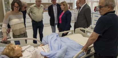Inżynierowie z wizytą w ANS w Elblągu - nowoczesne pracownie zrobiły ogromne wrażenie