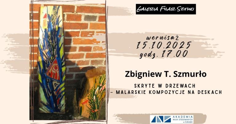 Skryte w drzewach - malarskie kompozycje na deskach