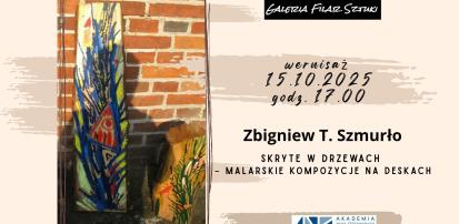 Skryte w drzewach - malarskie kompozycje na deskach