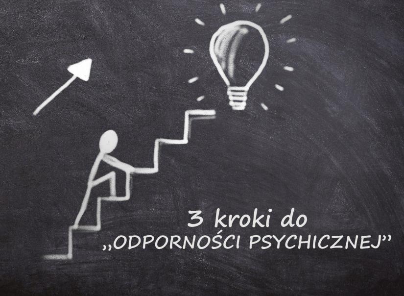 "Trzy kroki do odporności psychicznej"