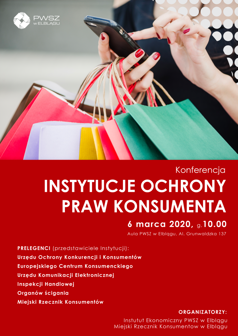 Konferencja pt. „Instytucje ochrony praw konsumenta”