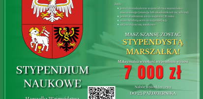 Stypendia marszałka dla najzdolniejszych studentów