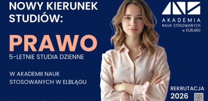 Prawo nowym kierunkiem studi&oacute;w w ANS w Elblągu