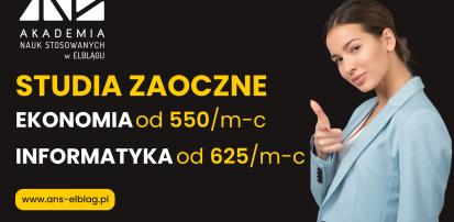 Chcesz pracować i studiować? Wybierz studia zaoczne w ANS w Elblągu