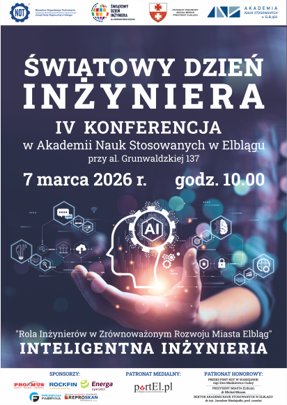 Zaproszenie na IV Konferencję z okazji Światowego Dnia Inżyniera w Elblągu